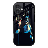 Mahakal iPhone 16 Glass Back Cover Online