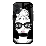 Girl Boss iPhone 16 Glass Back Cover Online