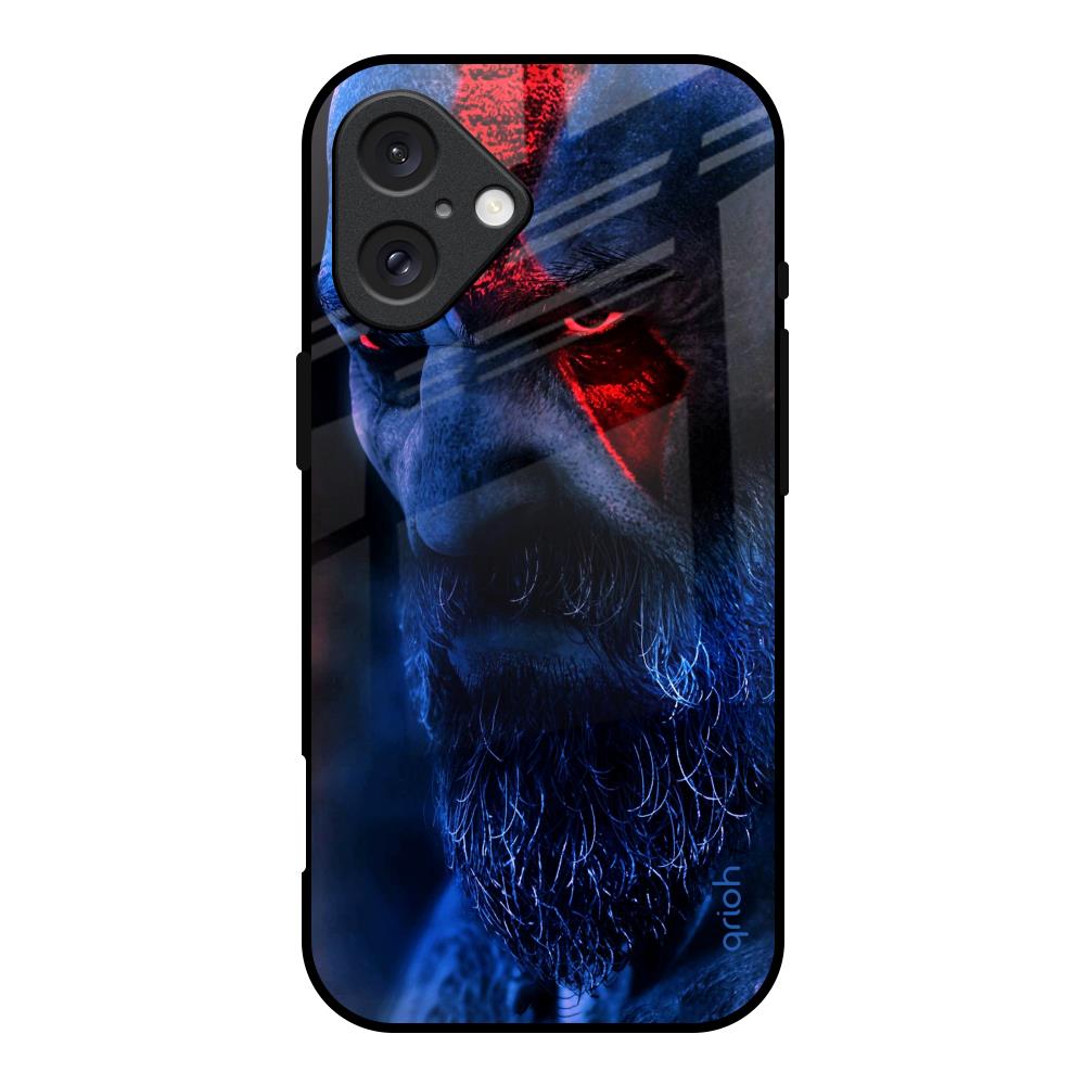 God Of War iPhone 16 Glass Back Cover Online