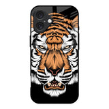 Angry Tiger iPhone 16 Glass Back Cover Online