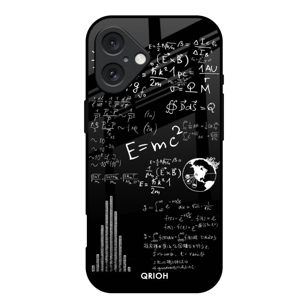 Funny Math iPhone 16 Glass Back Cover Online