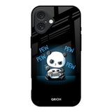 Pew Pew iPhone 16 Glass Back Cover Online