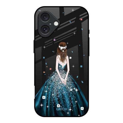 Queen Of Fashion iPhone 16 Glass Back Cover Online