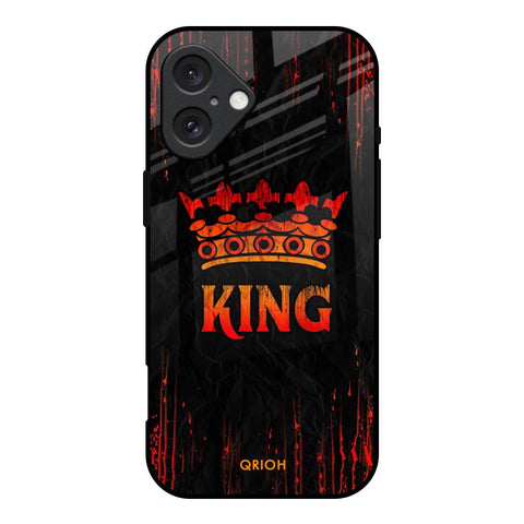Royal King iPhone 16 Glass Back Cover Online