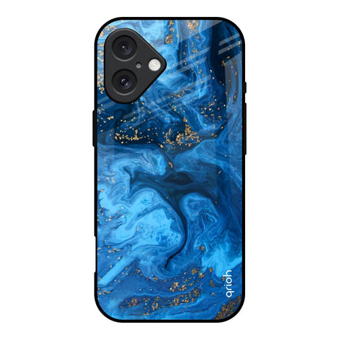 Gold Sprinkle iPhone 16 Glass Back Cover Online