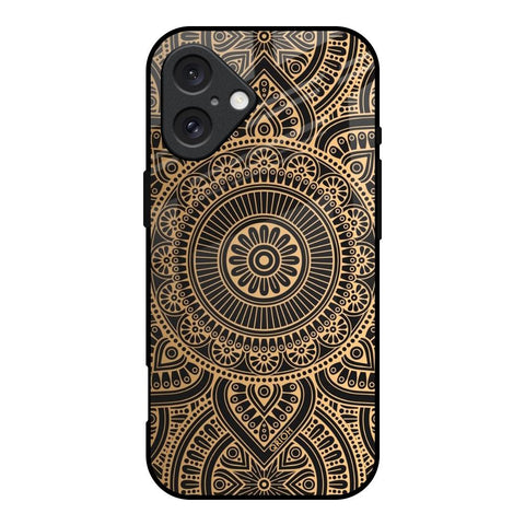Luxury Mandala iPhone 16 Glass Back Cover Online