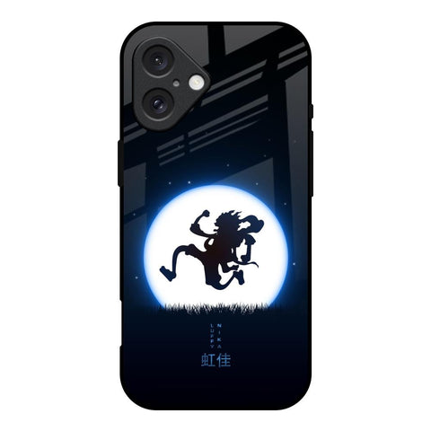 Luffy Nika iPhone 16 Glass Back Cover Online