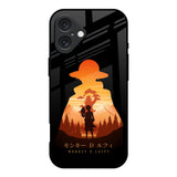 Luffy One Piece iPhone 16 Glass Back Cover Online