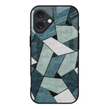 Abstact Tiles iPhone 16 Glass Back Cover Online