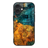 Architecture Map iPhone 16 Glass Back Cover Online