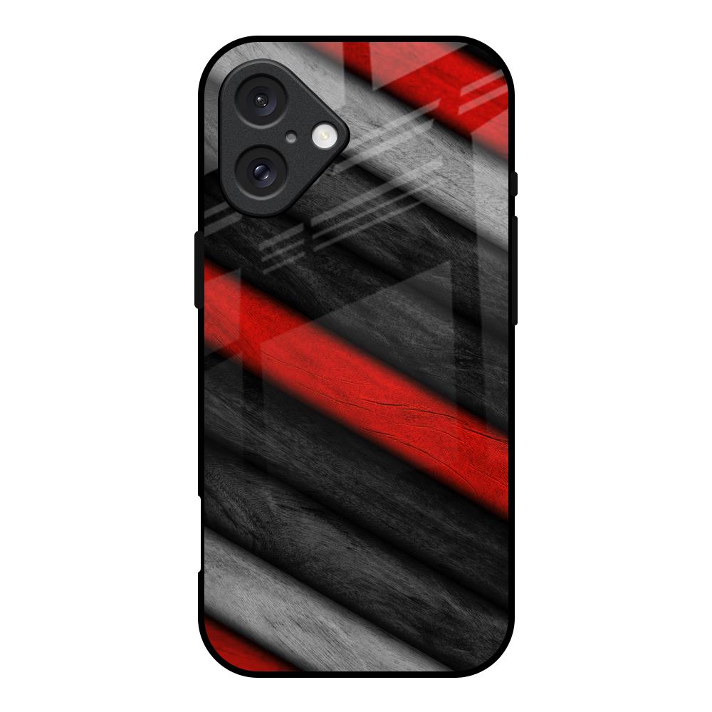 Soft Wooden Texture iPhone 16 Glass Back Cover Online