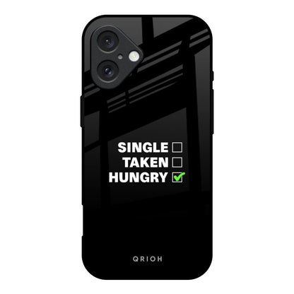 Hungry iPhone 16 Glass Back Cover Online