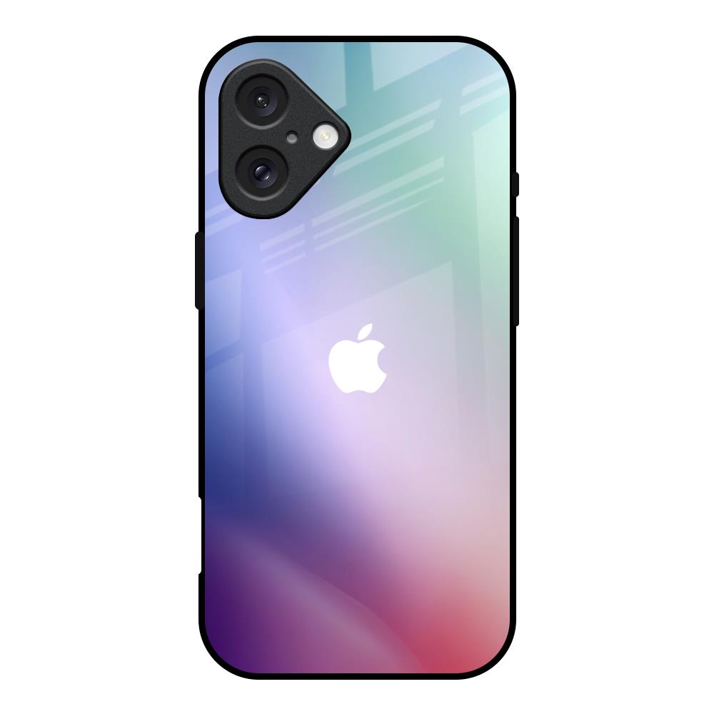 Abstract Holographic iPhone 16 Glass Back Cover Online