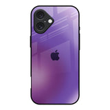 Ultraviolet Gradient iPhone 16 Glass Back Cover Online