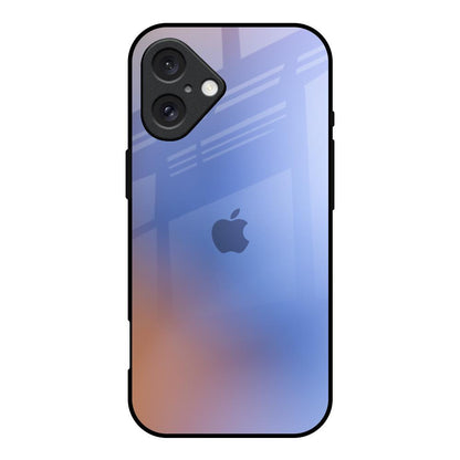 Blue Aura iPhone 16 Glass Back Cover Online
