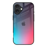 Rainbow Laser iPhone 16 Glass Back Cover Online