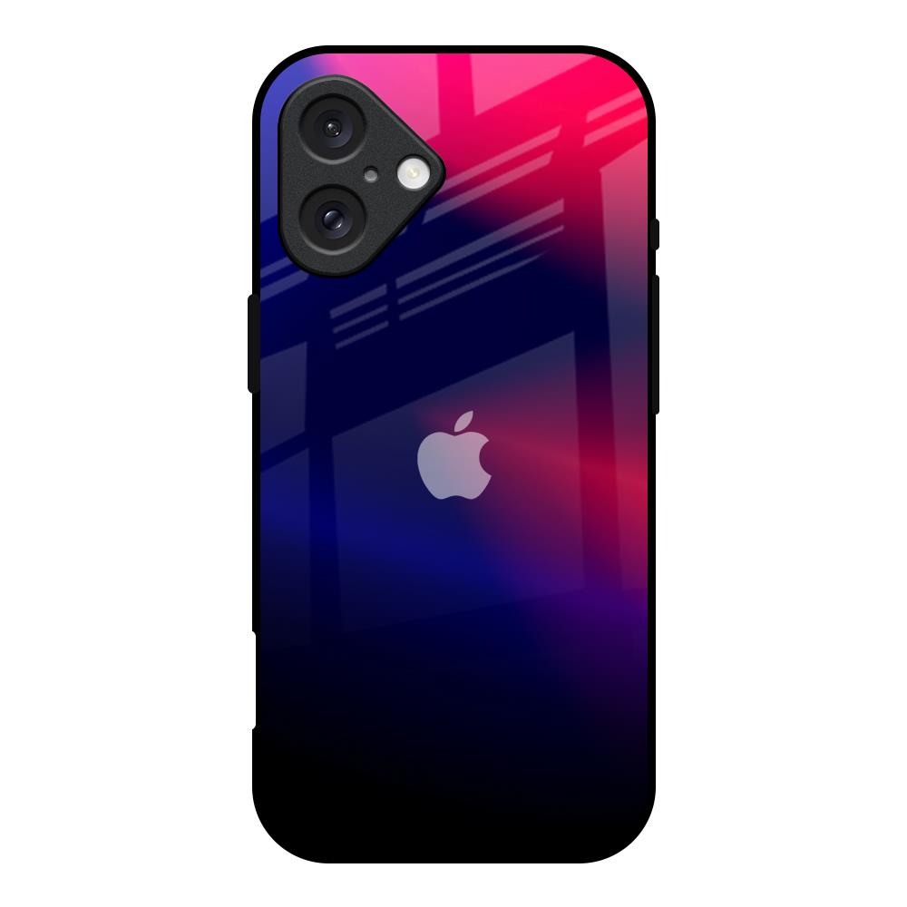Blue Ombre iPhone 16 Glass Back Cover Online