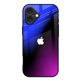Viola Gradient iPhone 16 Glass Back Cover Online
