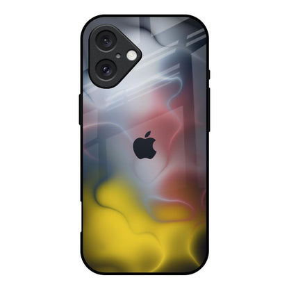 Colorful Smoke iPhone 16 Glass Back Cover Online