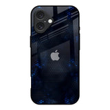 Blue Hues iPhone 16 Glass Back Cover Online