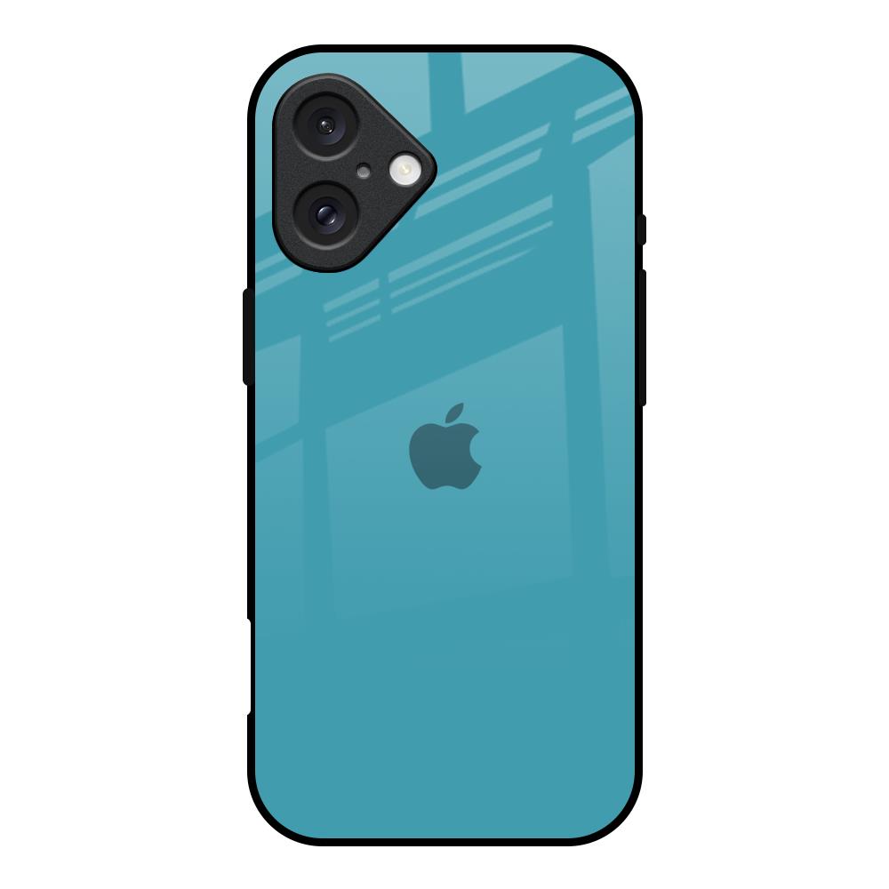 Oceanic Turquiose iPhone 16 Glass Back Cover Online