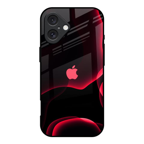 Red Thunder iPhone 16 Glass Back Cover Online