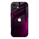 Pink Hairline iPhone 16 Glass Back Cover Online
