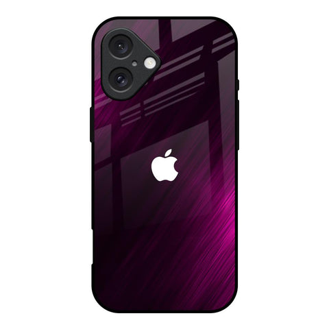 Pink Hairline iPhone 16 Glass Back Cover Online
