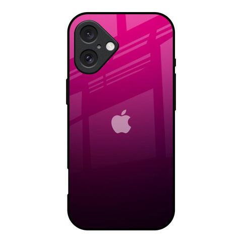 Purple Ombre Pattern iPhone 16 Glass Back Cover Online