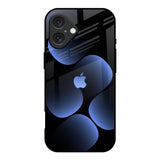 Five Blue Spots iPhone 16 Glass Back Cover Online