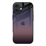Grey Ombre iPhone 16 Glass Back Cover Online
