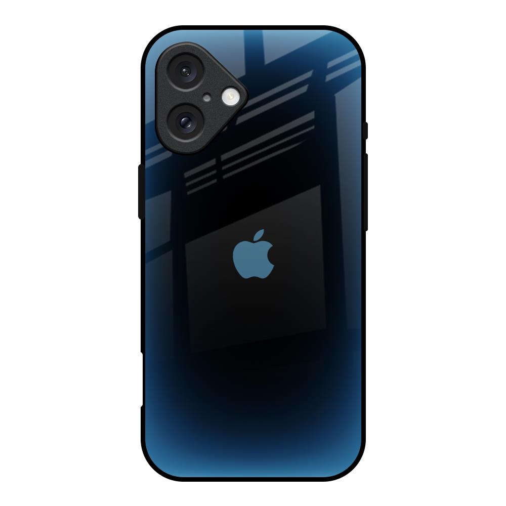 Blue Dynamic iPhone 16 Glass Back Cover Online