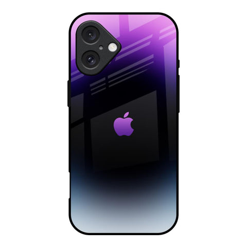 Purple Fusion iPhone 16 Glass Back Cover Online