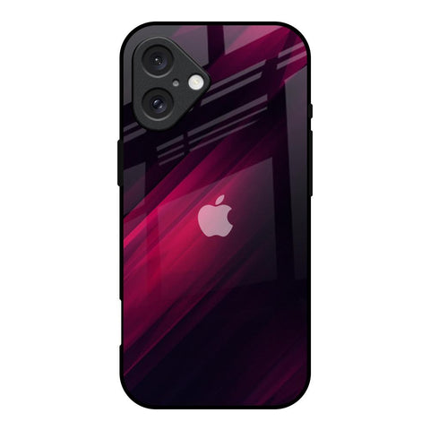 Razor Black iPhone 16 Glass Back Cover Online