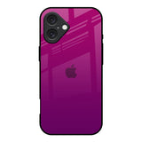 Magenta Gradient iPhone 16 Glass Back Cover Online