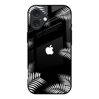 Zealand Fern Design iPhone 16 Glass Back Cover Online