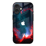 Brush Art iPhone 16 Glass Back Cover Online