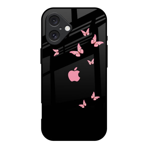 Fly Butterfly iPhone 16 Glass Back Cover Online