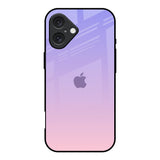 Lavender Gradient iPhone 16 Glass Back Cover Online