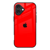 Blood Red iPhone 16 Glass Back Cover Online