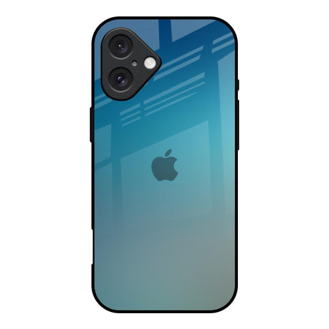 Sea Theme Gradient iPhone 16 Glass Back Cover Online