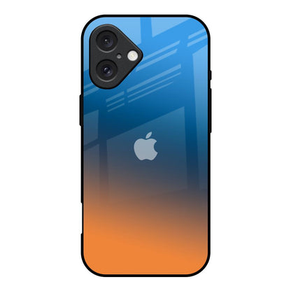 Sunset Of Ocean iPhone 16 Glass Back Cover Online