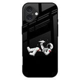 Space Traveller iPhone 16 Plus Glass Back Cover Online