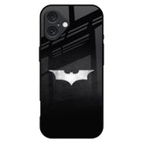 Super Hero Logo iPhone 16 Plus Glass Back Cover Online