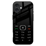 Classic Keypad Pattern iPhone 16 Plus Glass Back Cover Online