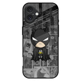 Cartoon Art iPhone 16 Plus Glass Back Cover Online