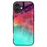 Colorful Aura iPhone 16 Plus Glass Back Cover Online