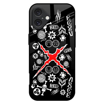 Red Zone iPhone 16 Plus Glass Back Cover Online