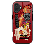 Gryffindor iPhone 16 Plus Glass Back Cover Online