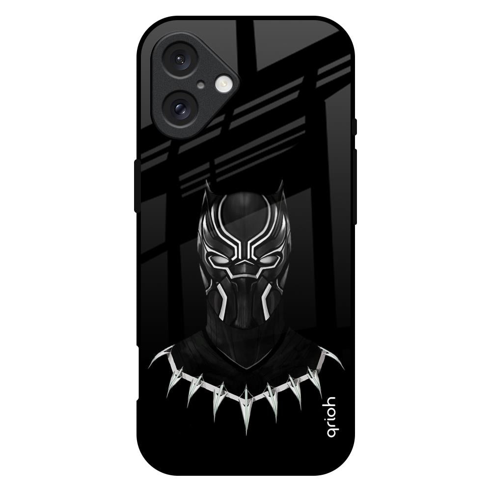 Dark Superhero iPhone 16 Plus Glass Back Cover Online